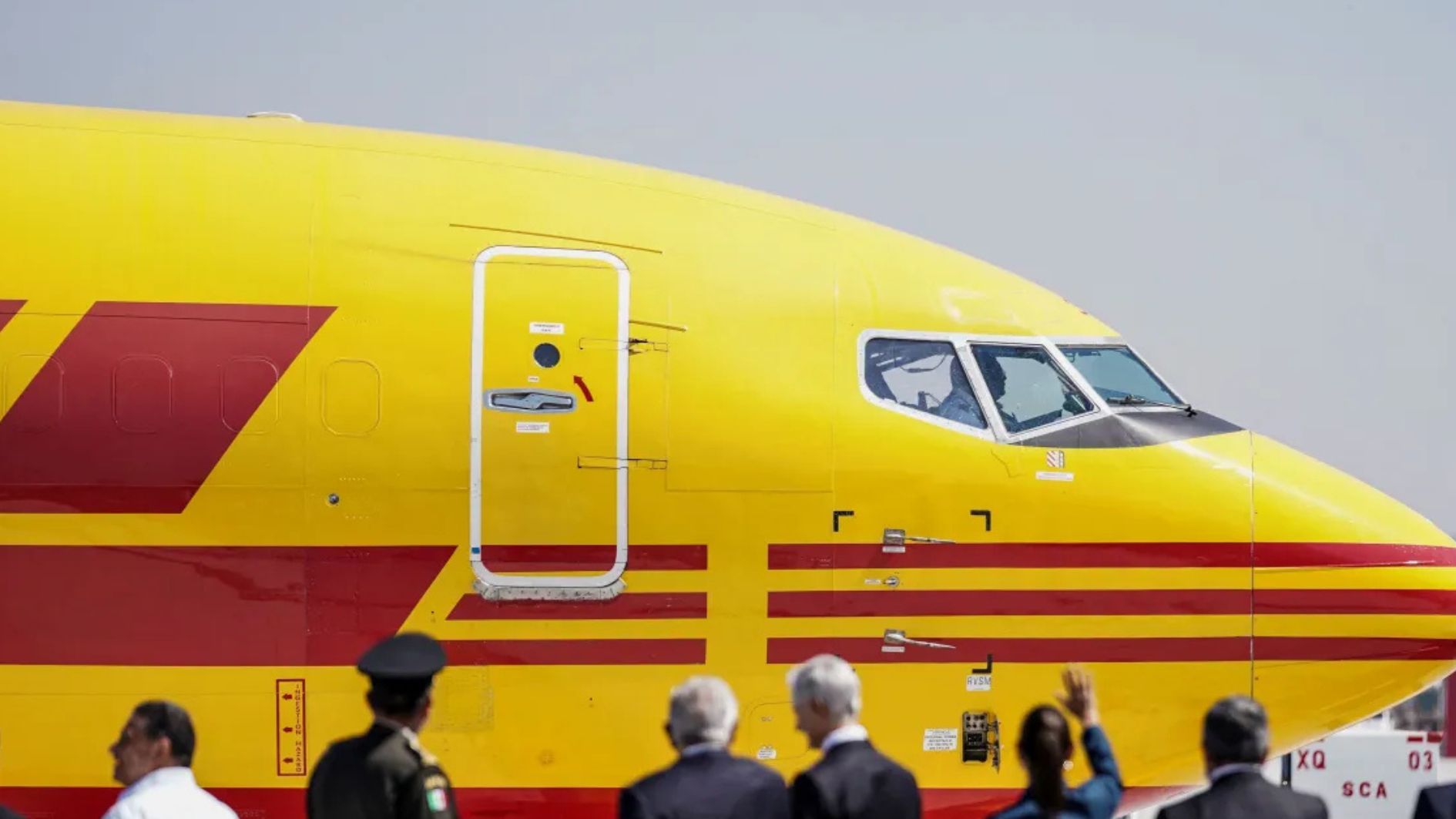 avião da DHL