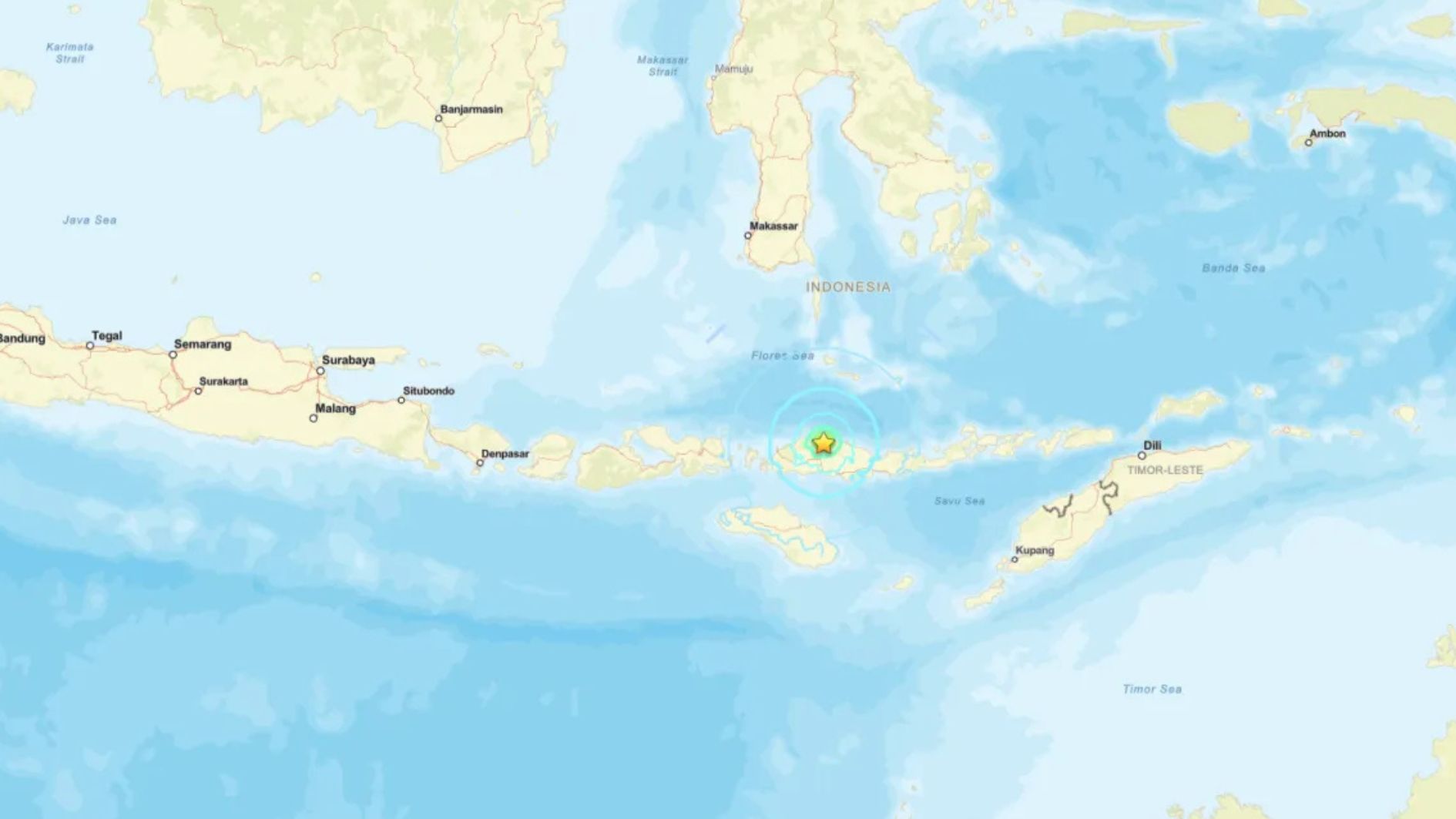 terremoto na Indonésia
