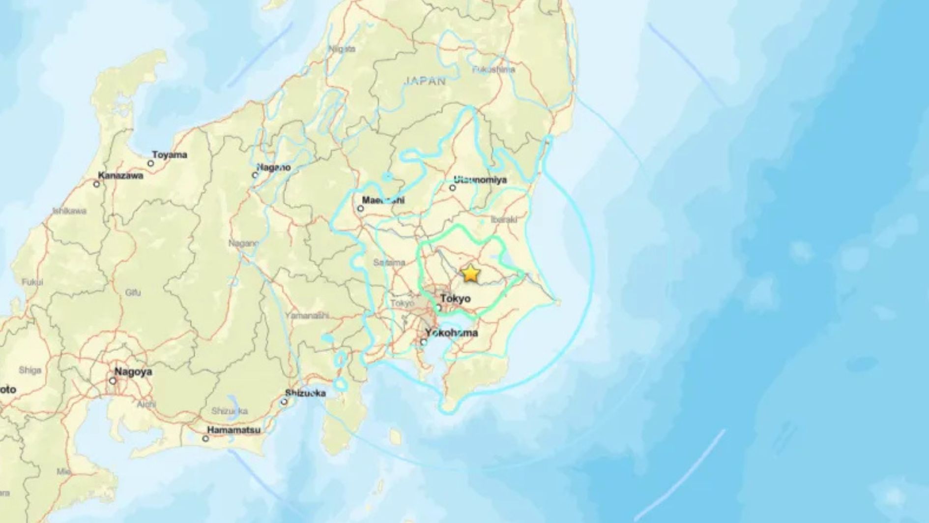terremoto no Japão