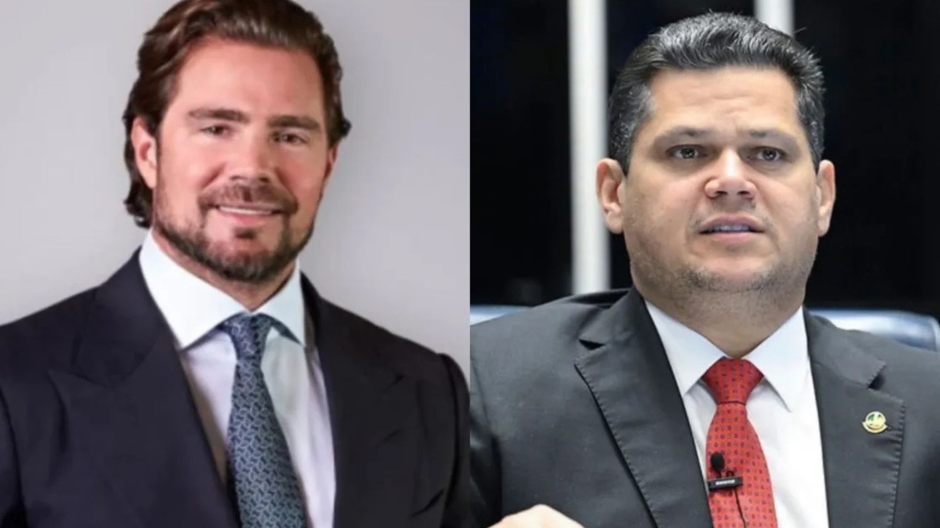 Davi Alcolumbre e Daniel Vorcaro