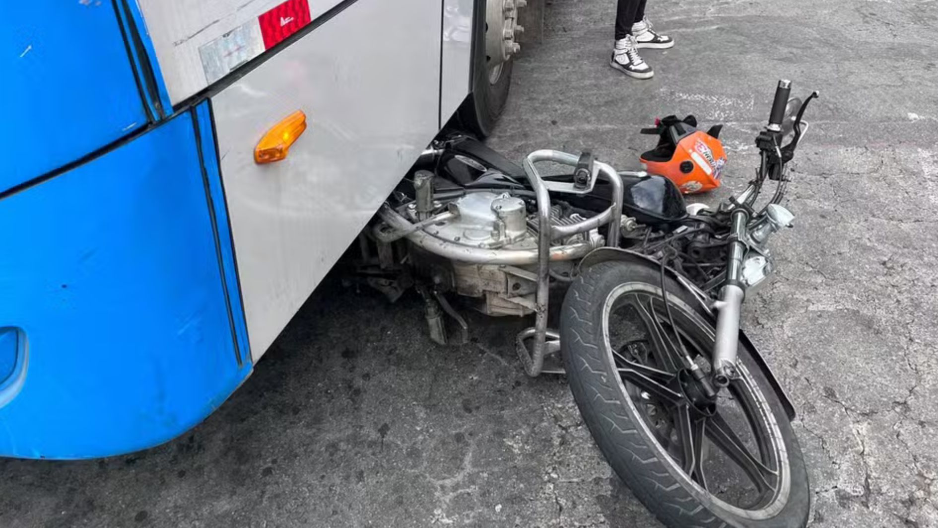acidente de moto em Juiz de Fora