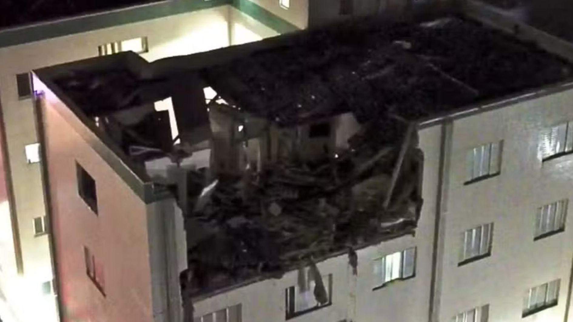 explosão de botijão em Mongaguá