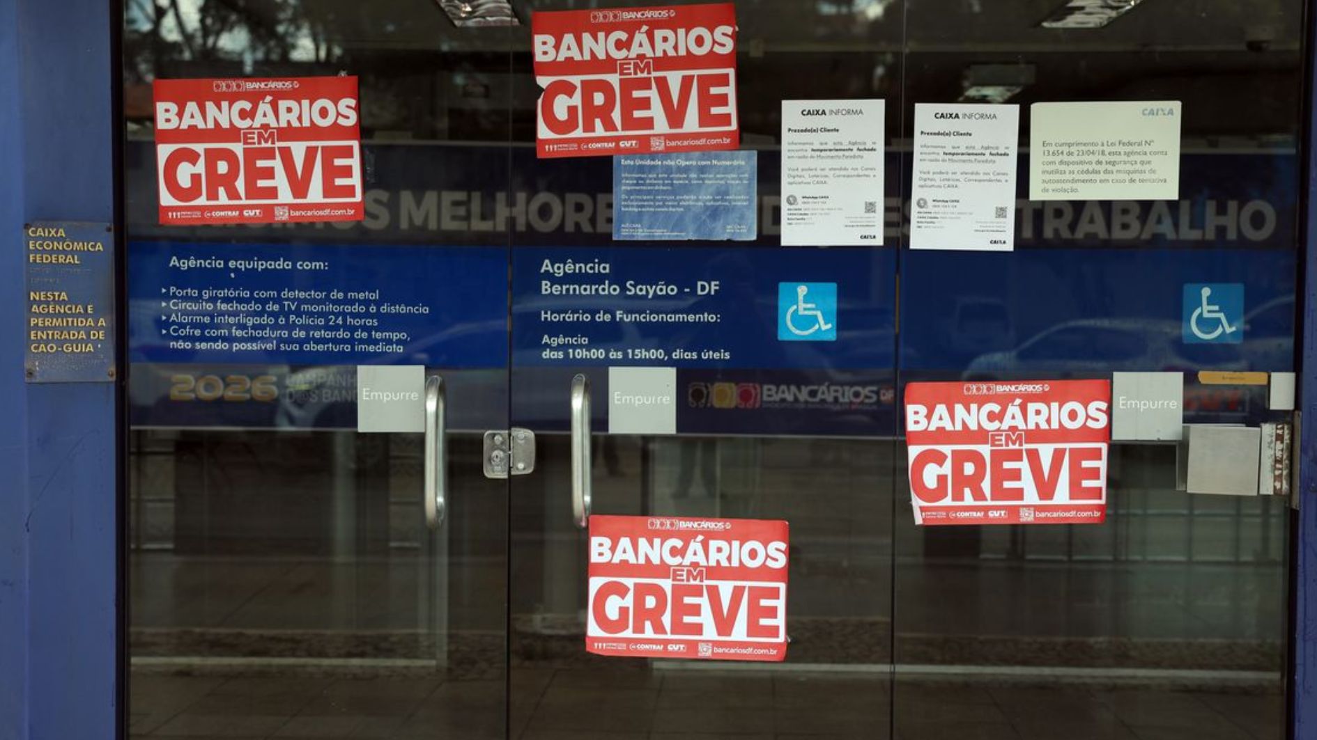 greve dos bancários