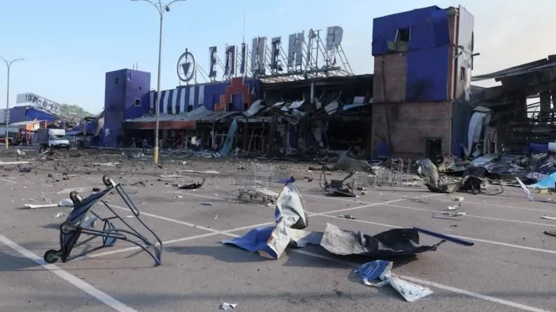 ataque russo à estação ferroviária na Ucrânia