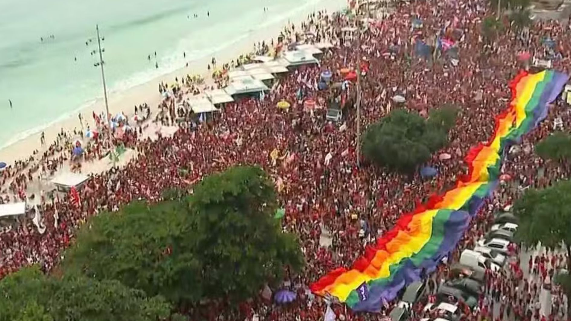 ato pró-Lula no Rio de Janeiro