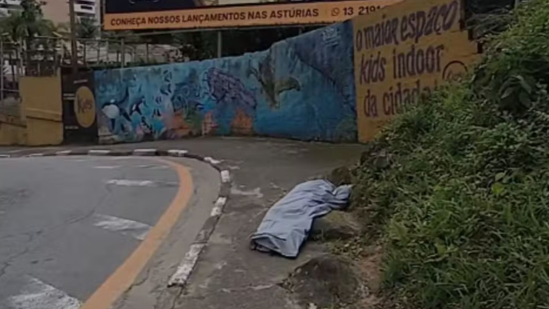 corpo encontrado no Guarujá