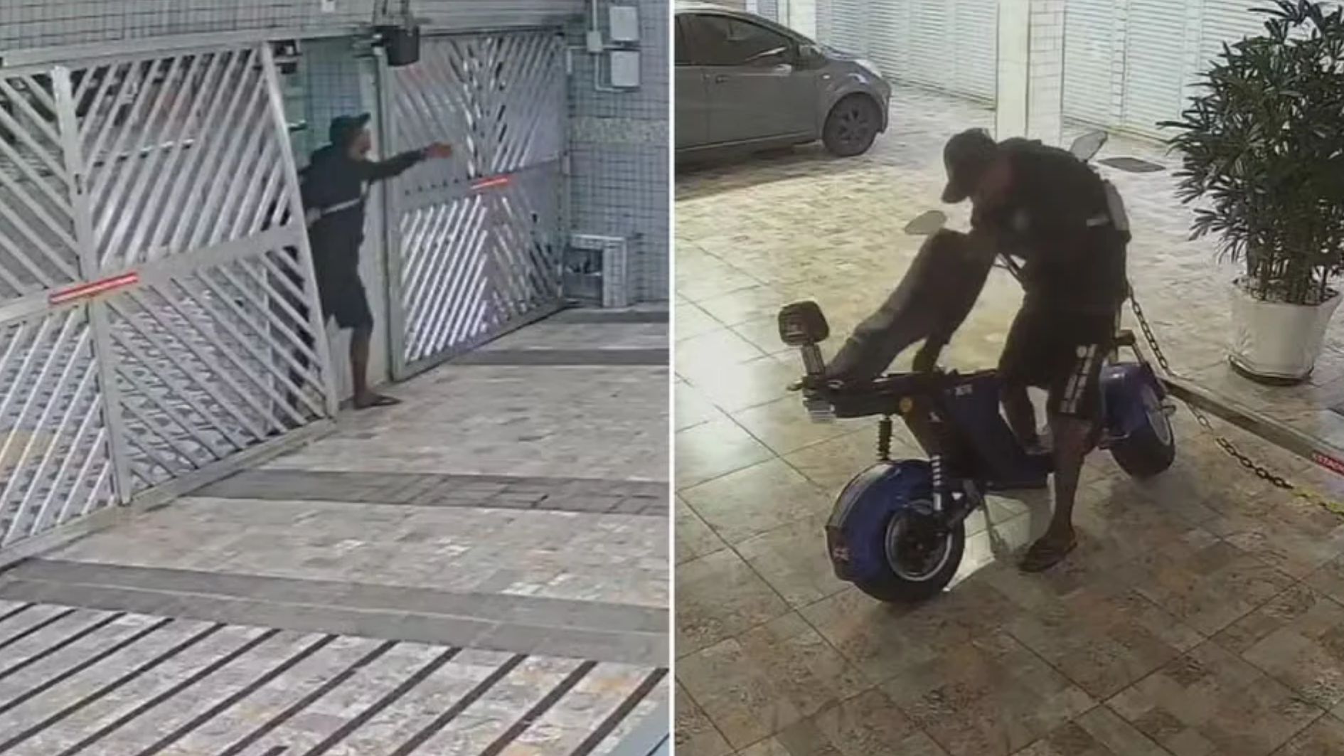 furto de bateria de bicicleta elétrica em Praia Grande