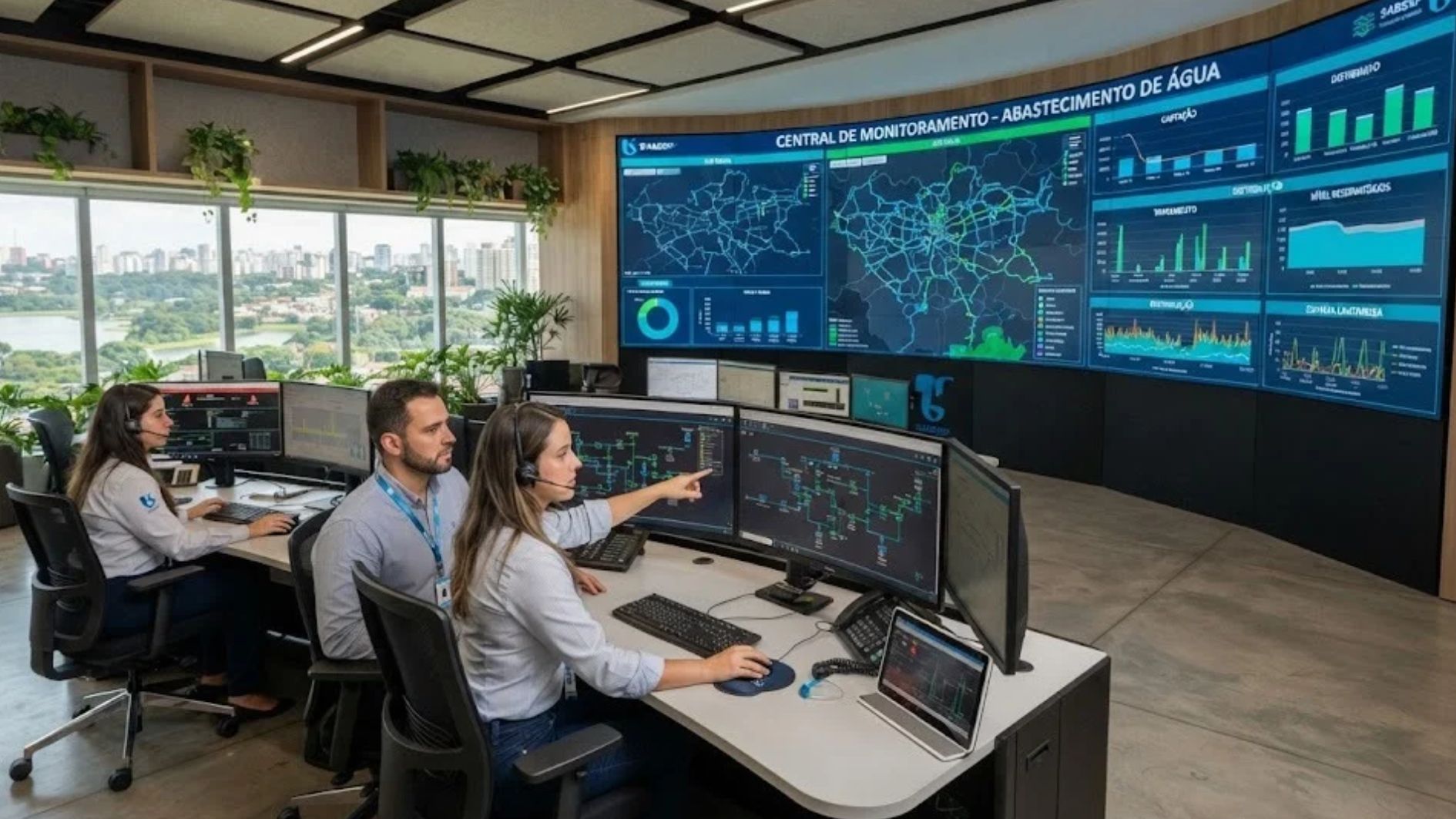 tecnologia no abastecimento de água