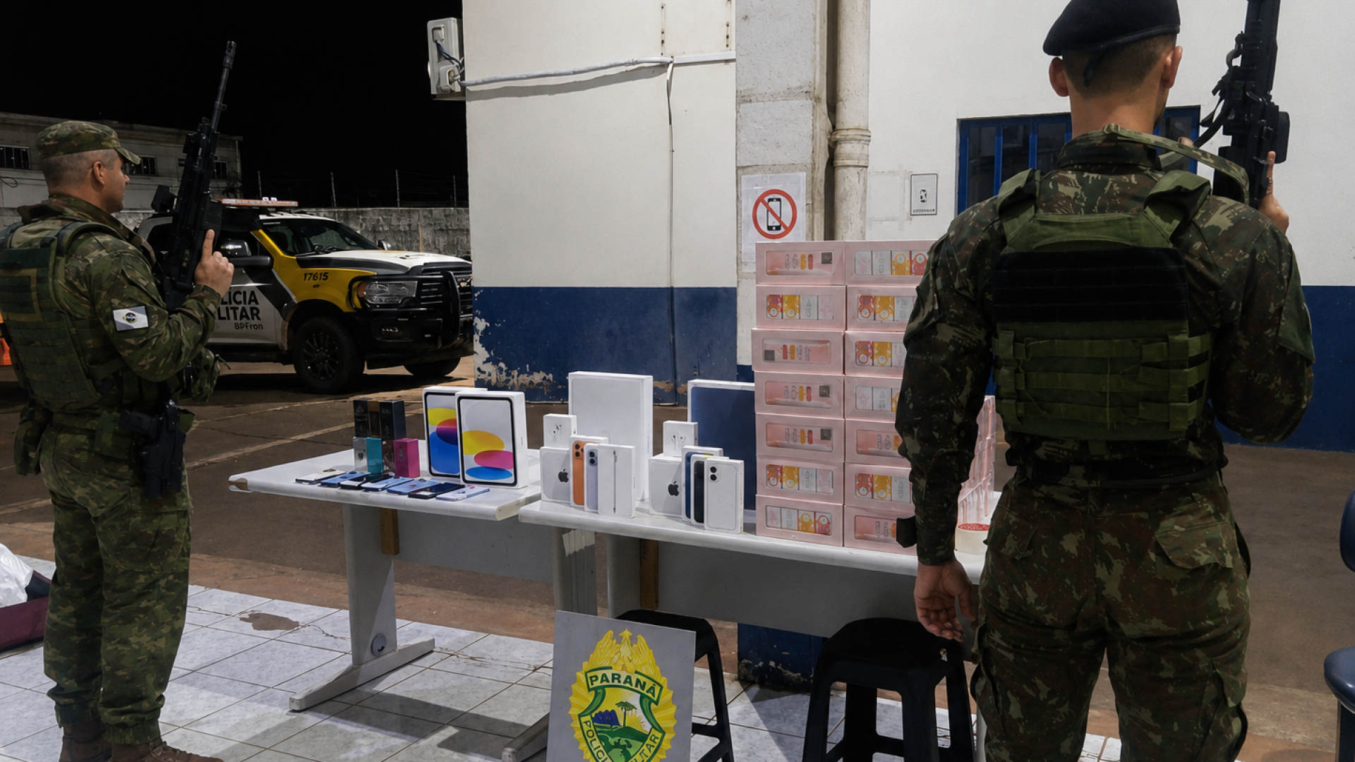 Operação Ágata apreende cerca de duas toneladas de drogas na fronteira do Paraná