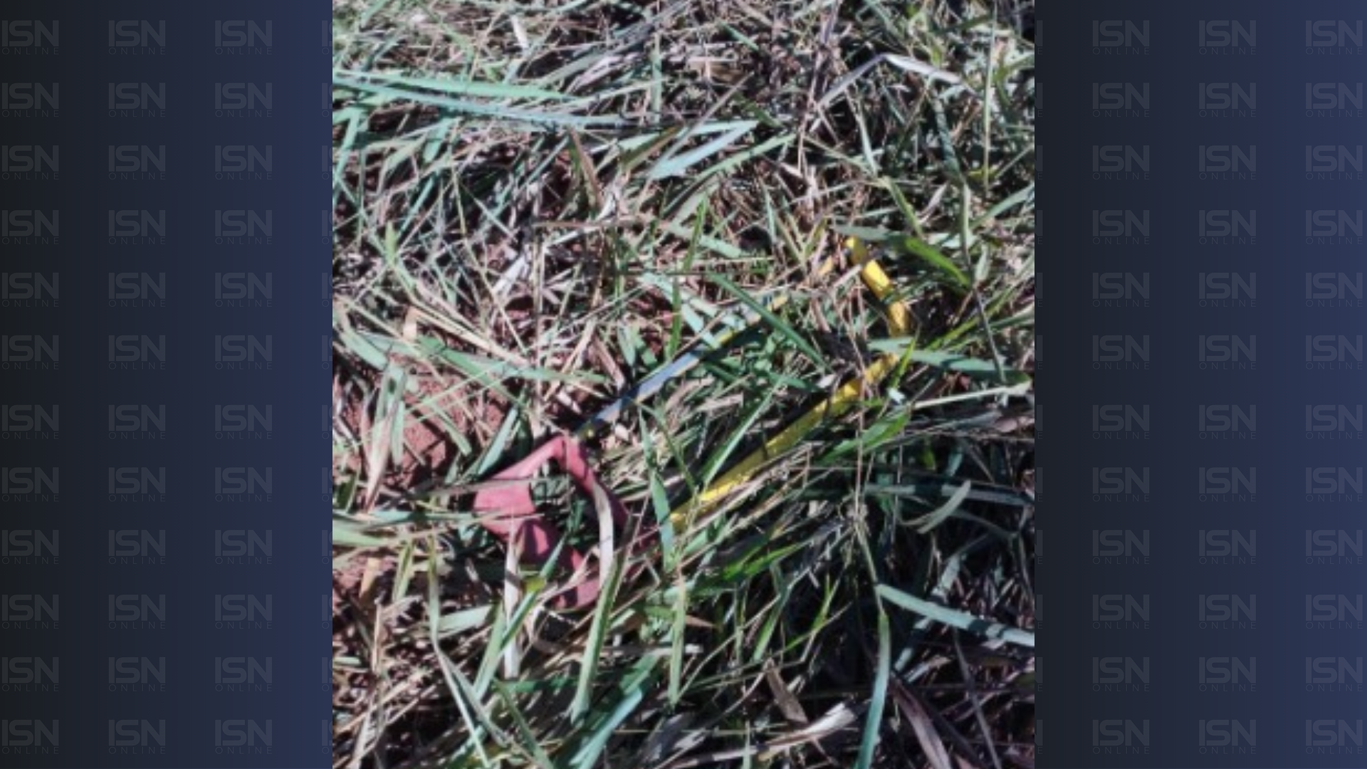 Ferramenta utilizada para o corte dos fios (foto: divulgação/ PMMG)