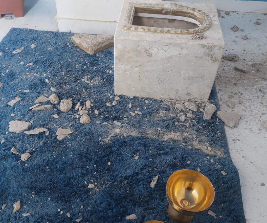 Capela no bairro Maringá I é alvo de profanação durante furto em Uberaba