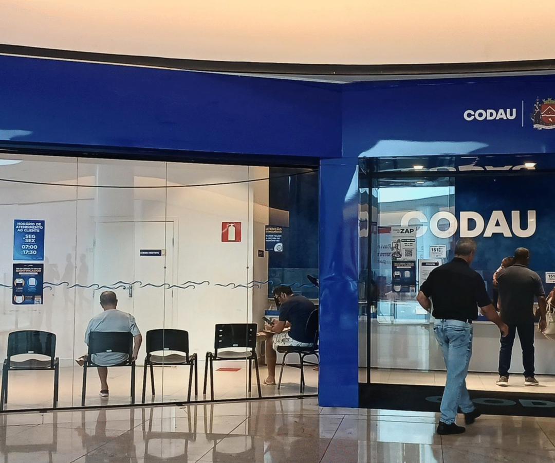 Serviço de Atendimento ao Consumidor Codau em Uberaba (foto: divulgação/Ascom-Codau)