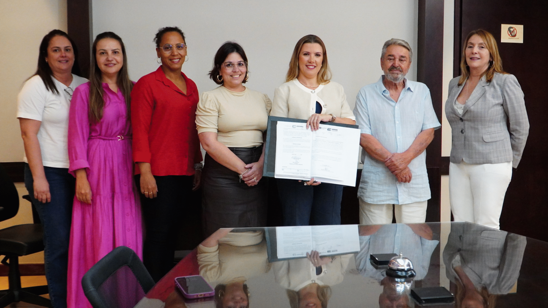 Prefeitura de Uberaba e Uniube renovam parceria para defesa gratuita de servidores em processos disciplinares (foto: Lílian Veronezi/Secom-PMU)