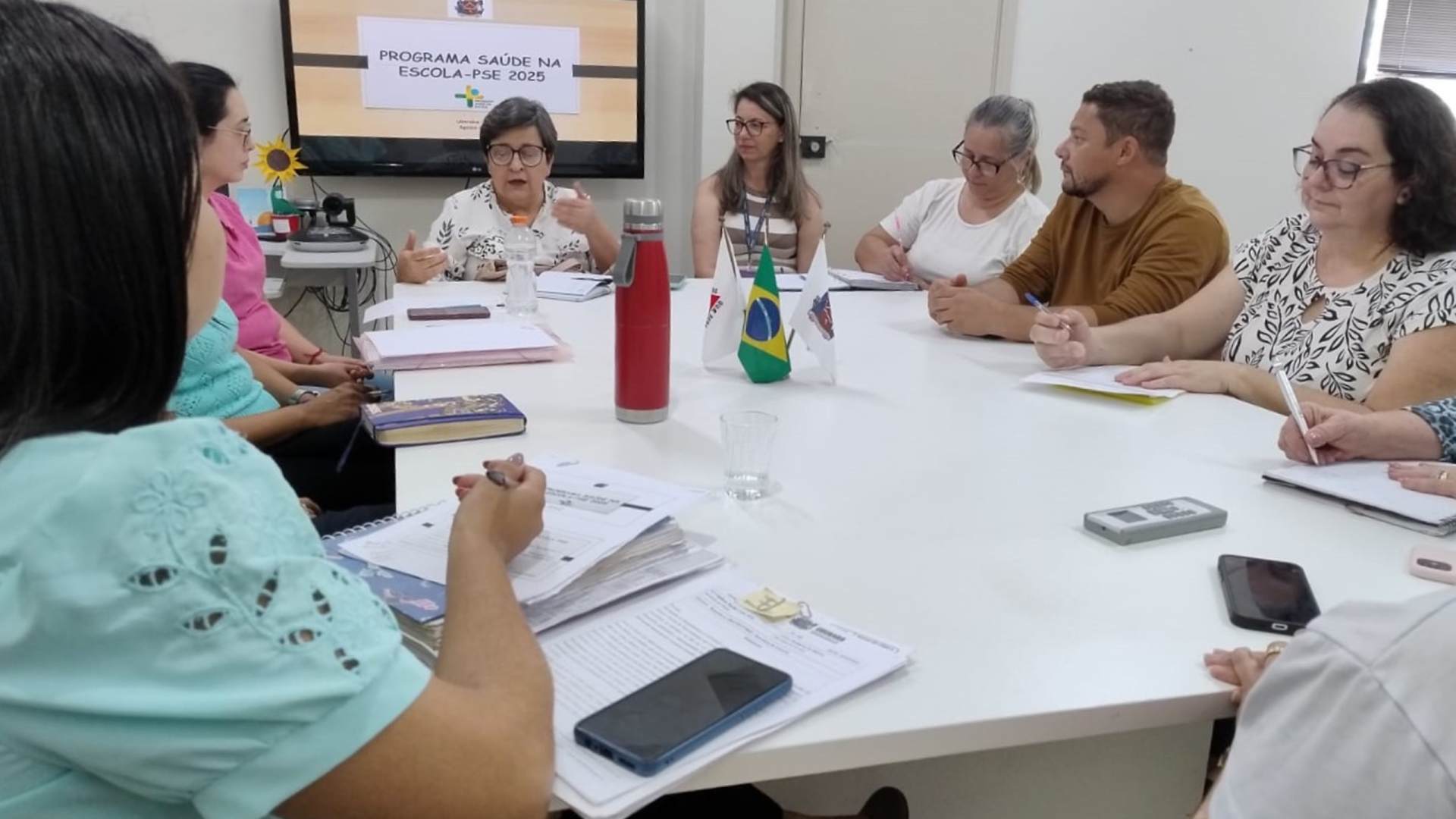Prefeitura atua no fortalecimento do Programa Saúde na Escola (foto: divulgação/Secom-PMU)