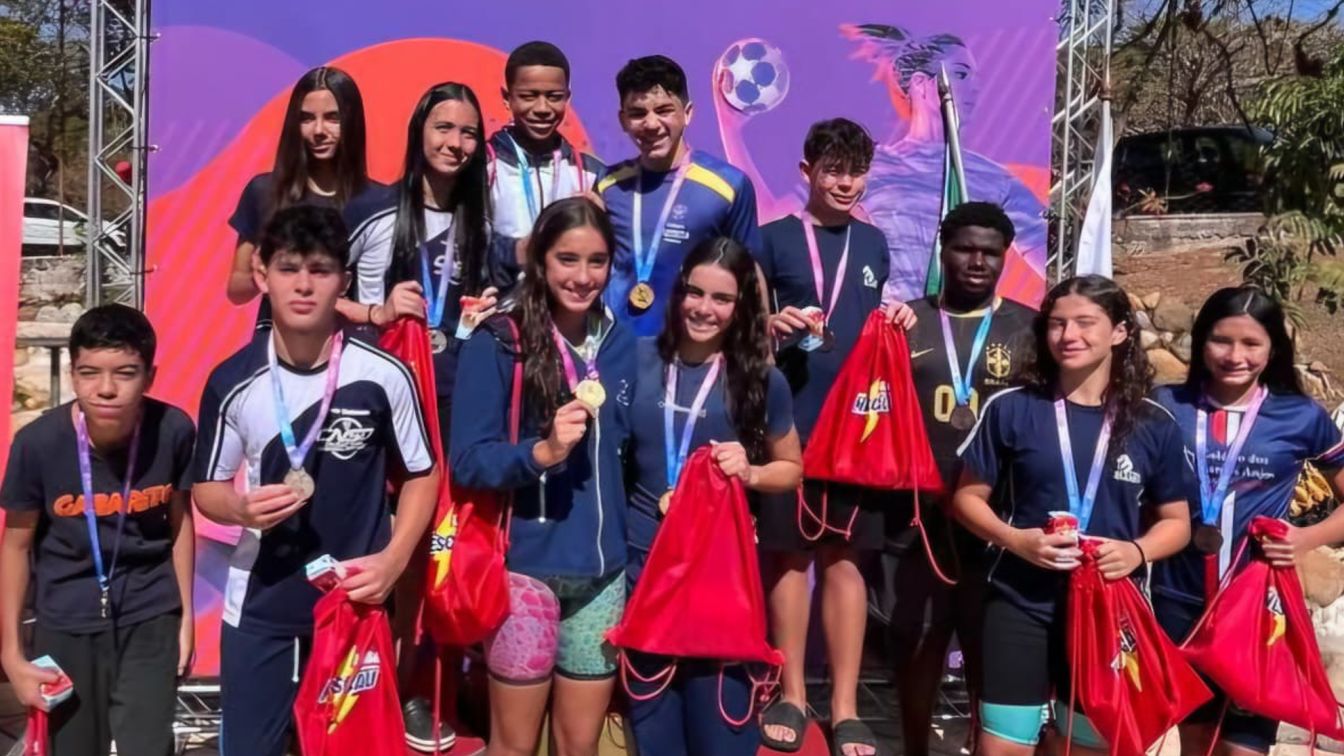 Jemg 2025: Uberaba conquista 25 medalhas e cinco convocações para seleção mineira (foto: divulgação/Secom-PMU)