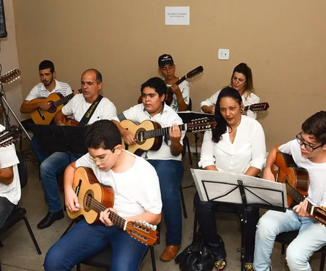 Escola de Cultura e Arte de Uberaba oferece cursos gratuitos para a comunidade (Foto: divulgação/Secom-PMU)