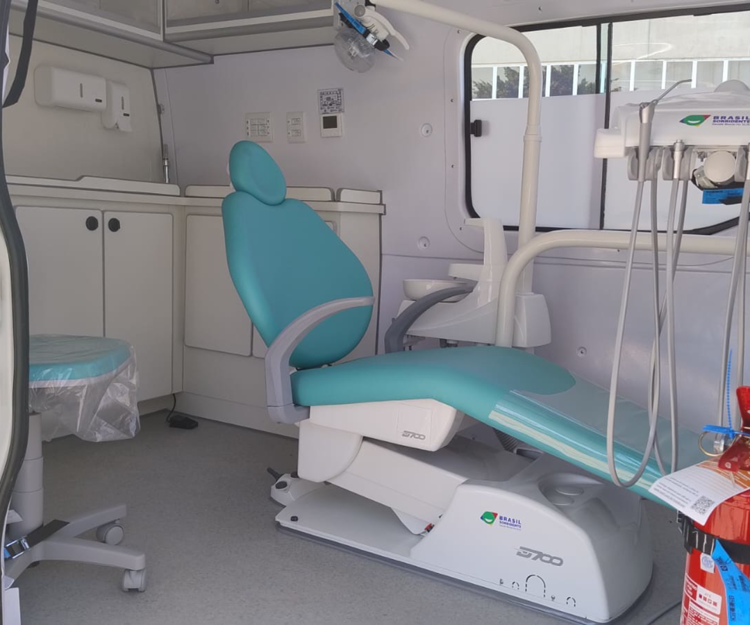 Uberaba recebeu uma Unidade Odontológica Móvel
