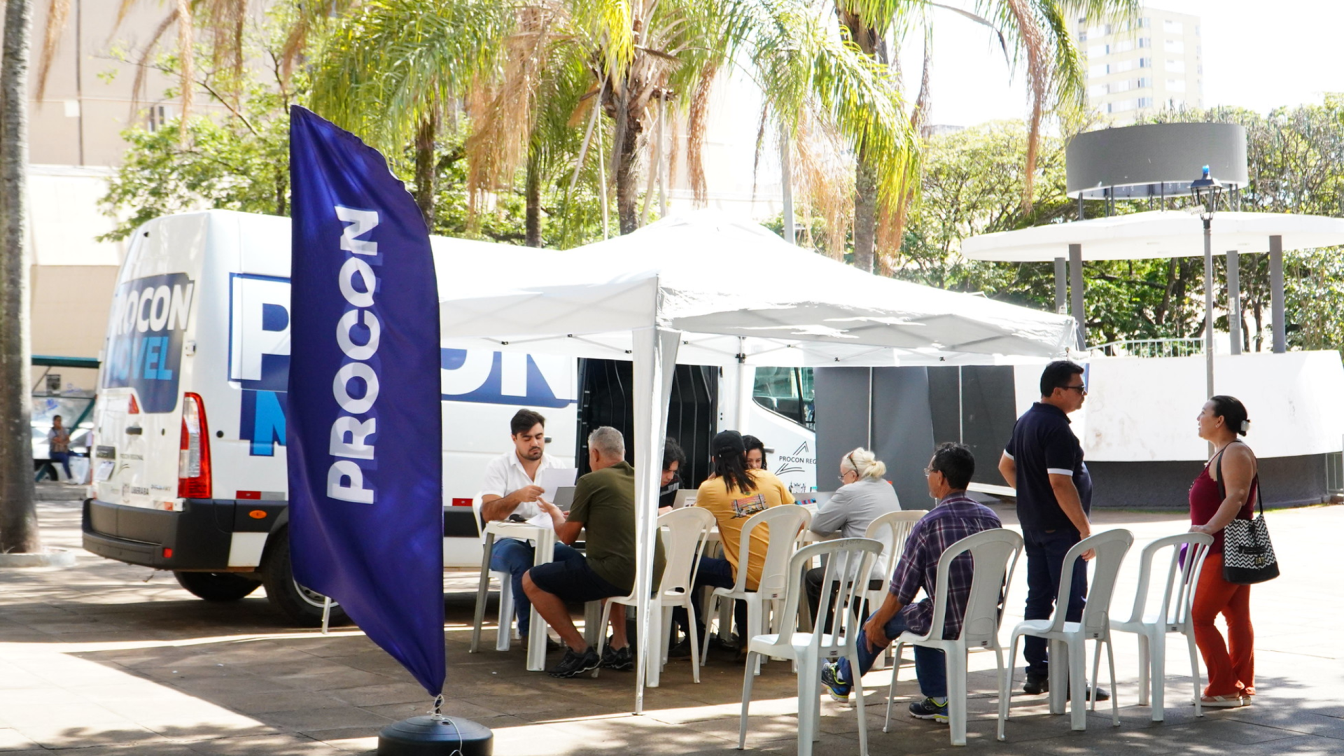 Unidade do Procon Móvel de Uberaba (foto: Lílian Veronezi/Secom-PMU)