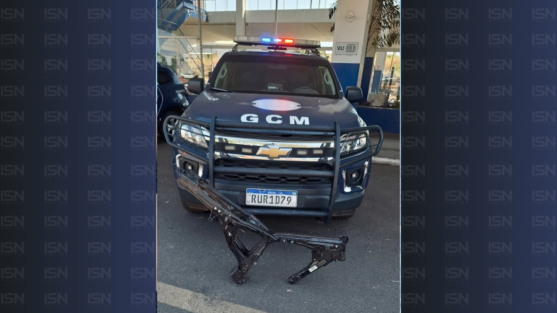 Guarda Civil Municipal recupera quadro de motocicleta roubada no bairro Fabrício, em Uberaba