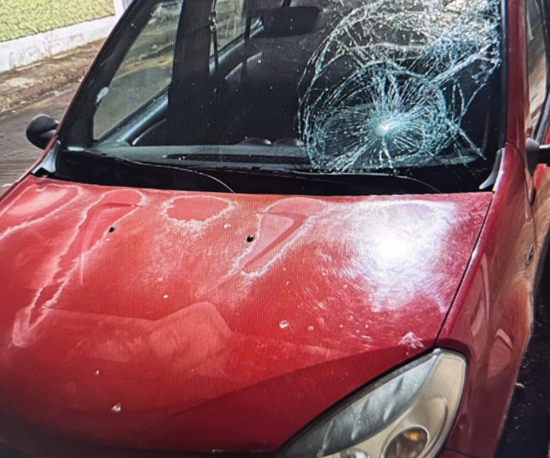 Veículo utilizado no incidente (foto: divulgação/ PMMG)