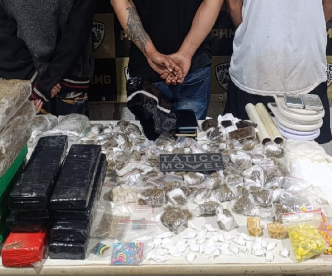 Operação da PM em Uberaba desarticula esquema de tráfico no bairro Girassóis IV