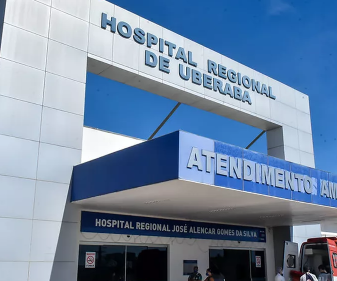 Fachada Hospital Regional Uberaba (foto: divulgação/ André Santos/ PMU)
