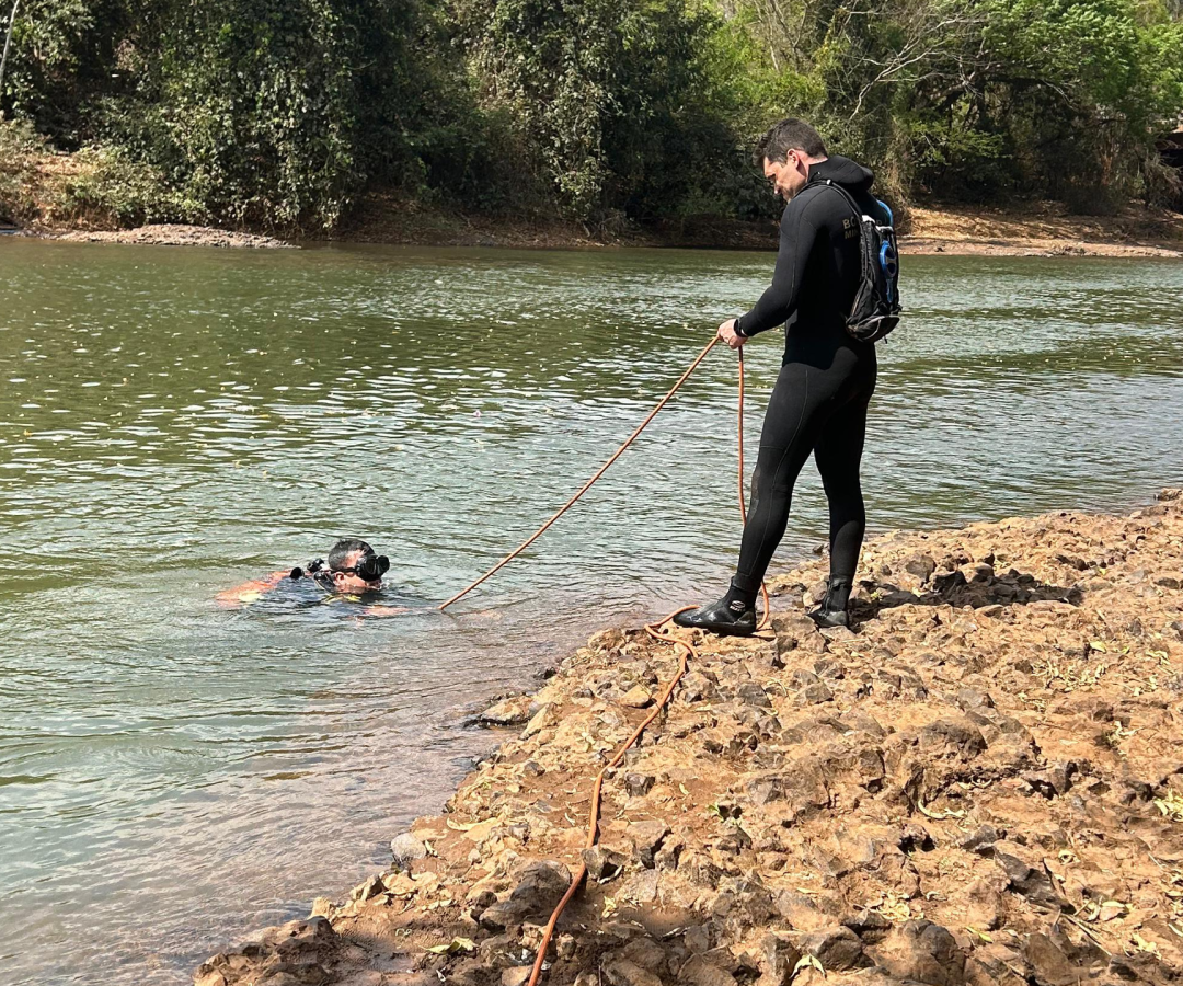 ituiutaba, rio tijuco, afogamento, criança, padrasto, corpo de bombeiros, buscas, tragédia, triângulo mineiro