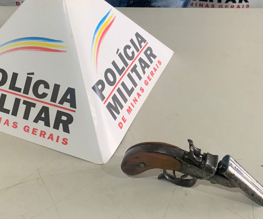 Polícia reforça fiscalização para prevenir crimes envolvendo armas na cidade (foto: divulgação/ PMMG)