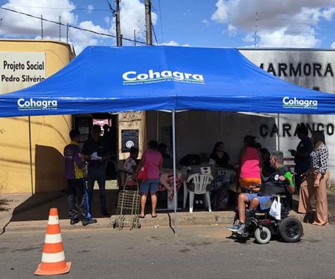 Evento reforça a presença da Cohagra nos bairros e aproxima a população dos serviços habitacionais oferecidos pela Prefeitura (Foto: divulgação/PMU)