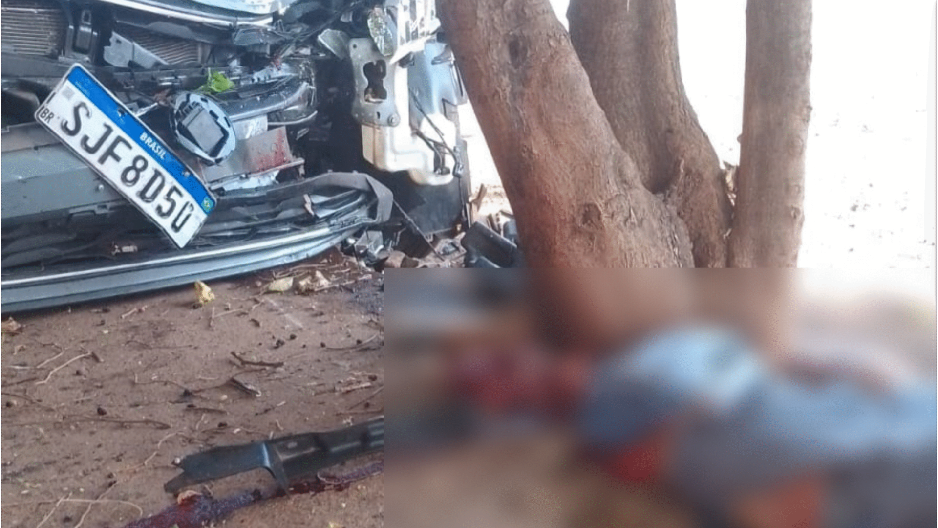 Homem é atropelado enquanto estava sentado na calçada e fica gravemente ferido em Uberlândia