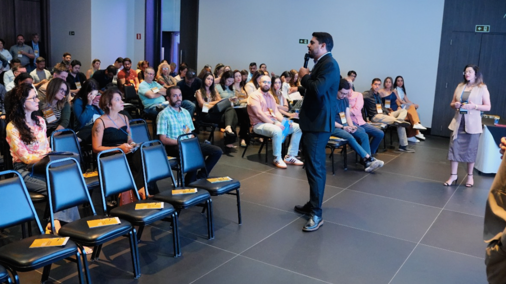 secretário adjunto de Fazenda de Uberaba e auditor fiscal, Nilson Grossi palestra em curso nacional sobre reforma tributária