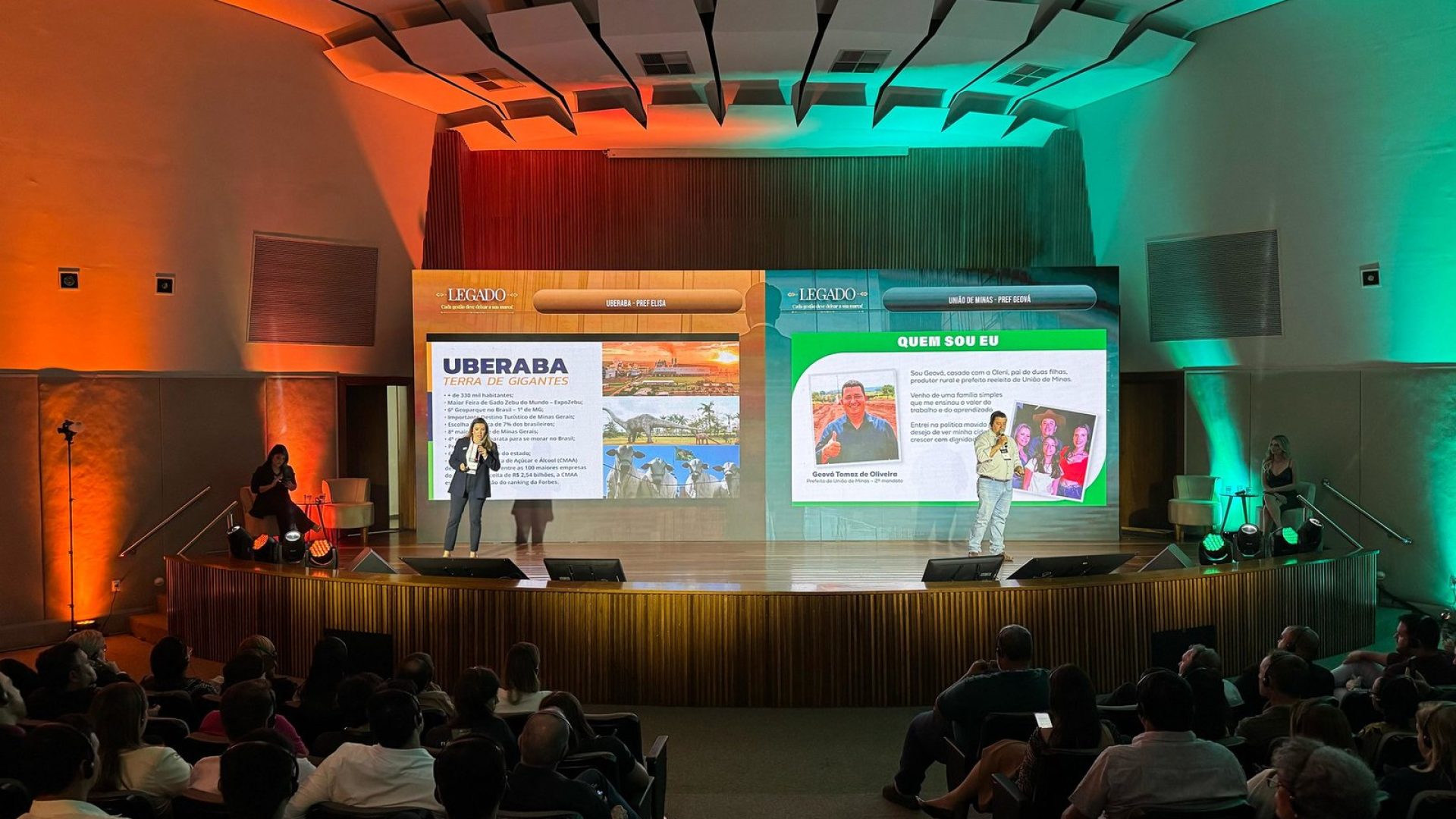 Ações de desenvolvimento econômico de Uberaba foram apresentadas no evento (foto: Ascom/PMU)