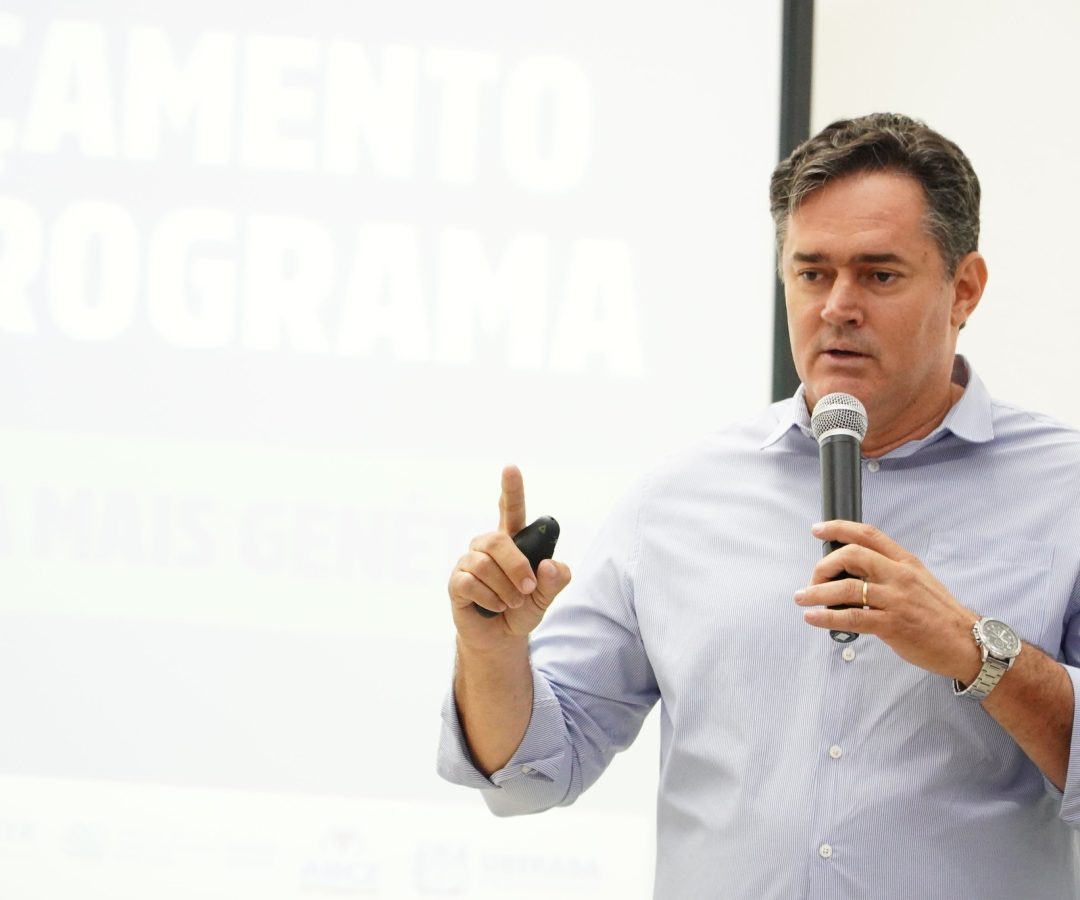 Luís Renato Tiveron da Secretaria do Agronegócio (foto: PMU)