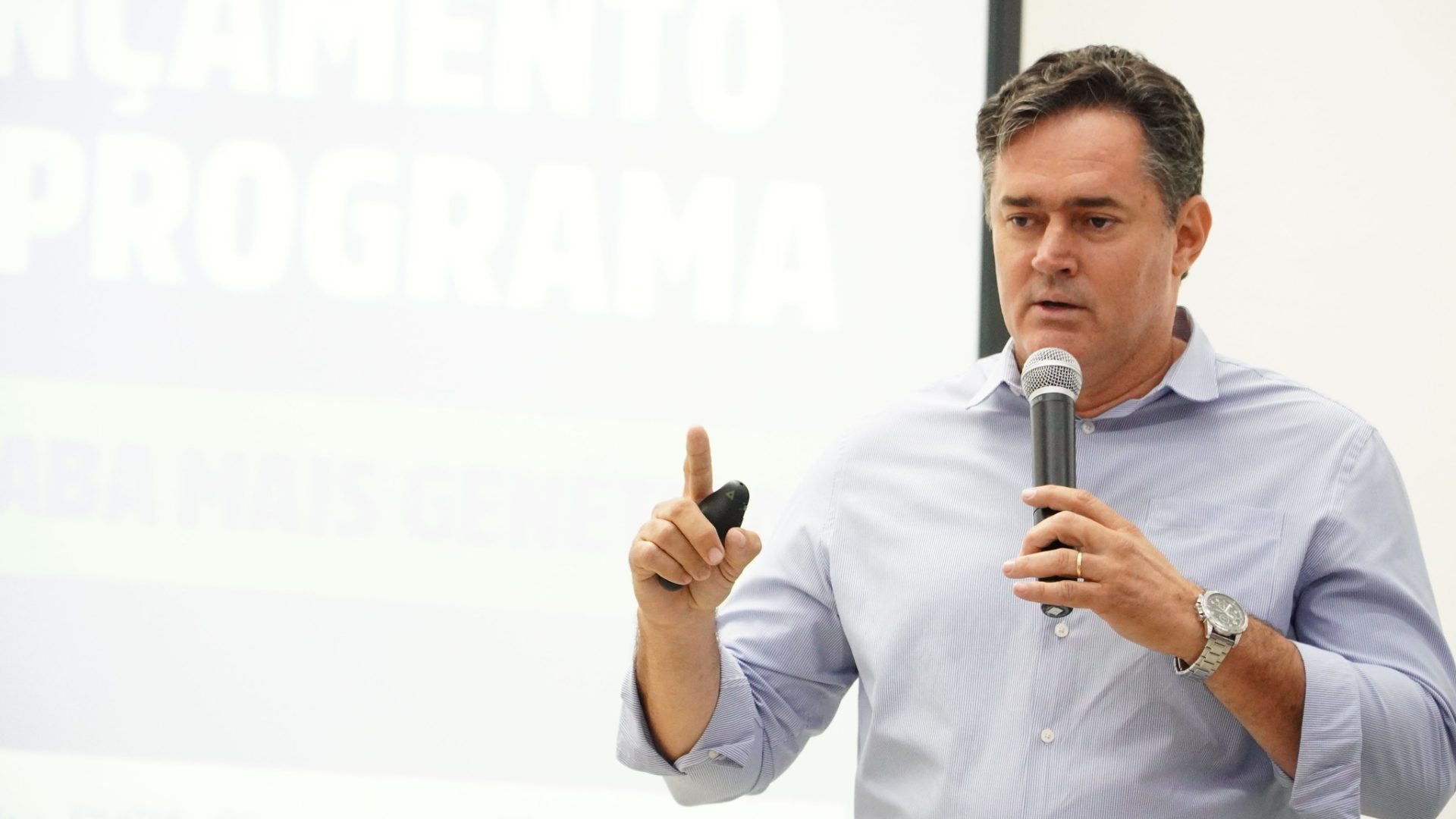 Luís Renato Tiveron da Secretaria do Agronegócio (foto: PMU)