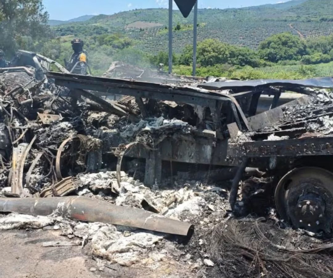 Acidente em rodovia no México