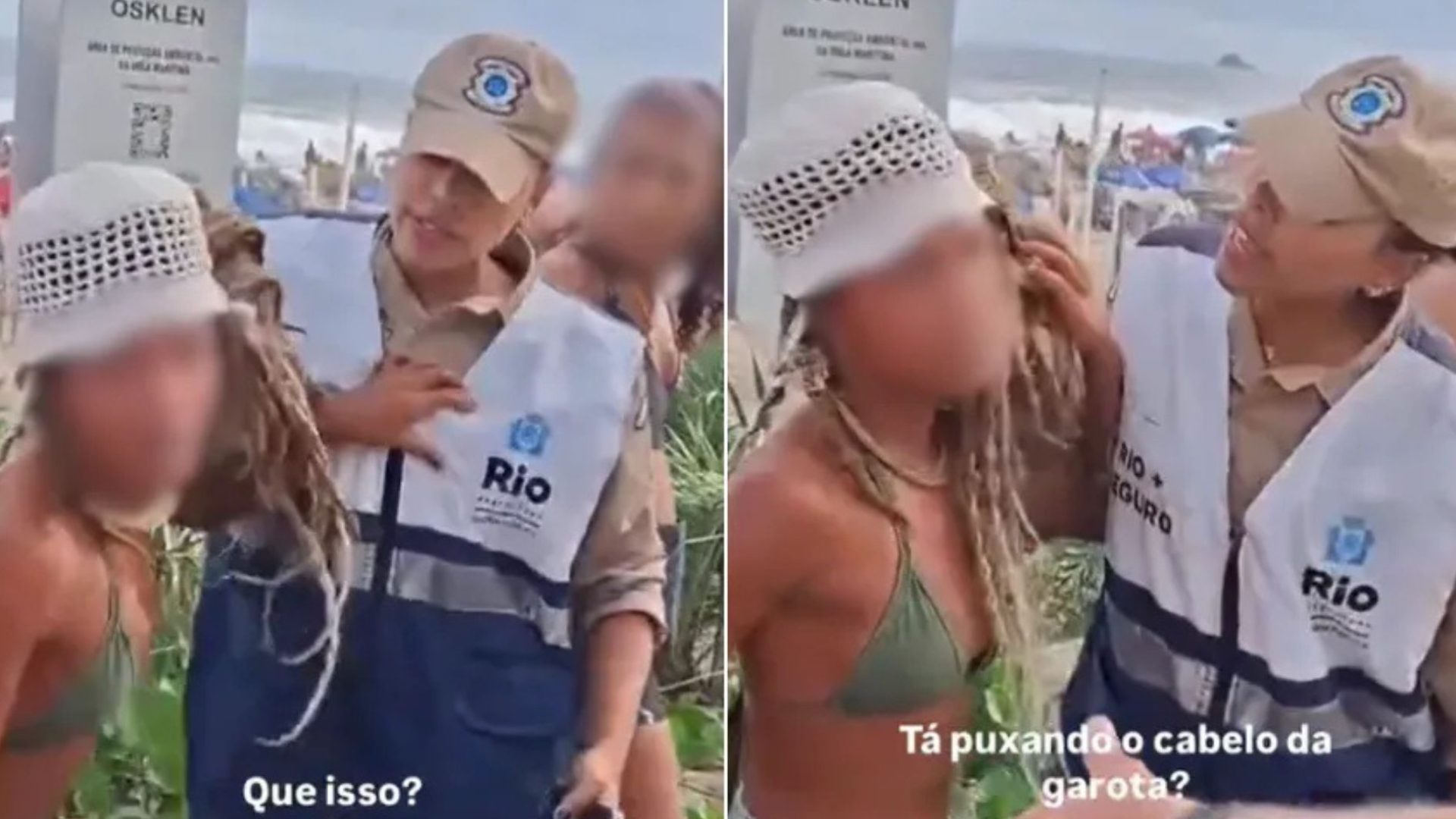 Ambulante tem cabelos puxados em abordagem da Guarda Municipal