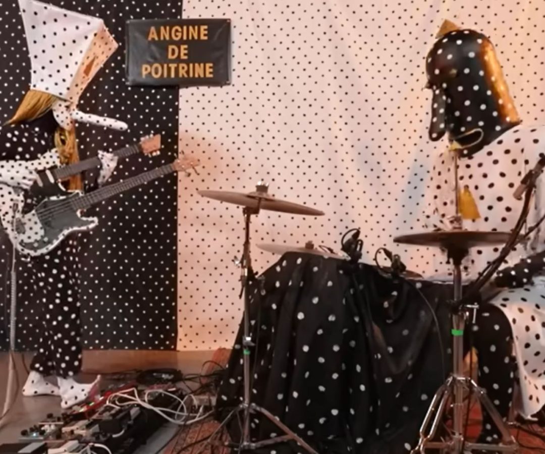 Angine de Poitrine duo viral mistura rock e jazz