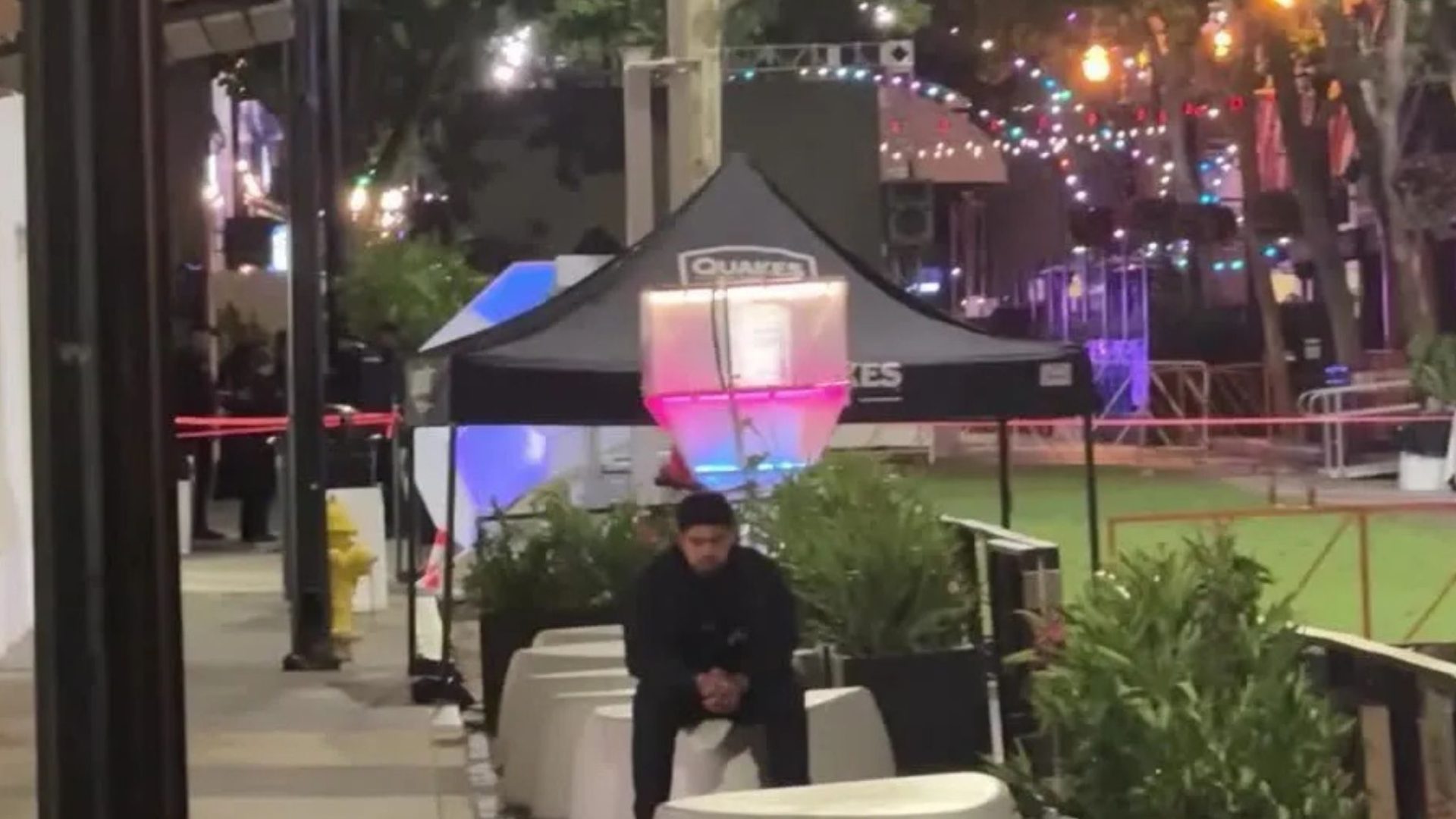 Ataque a tiros em fan zone da Copa