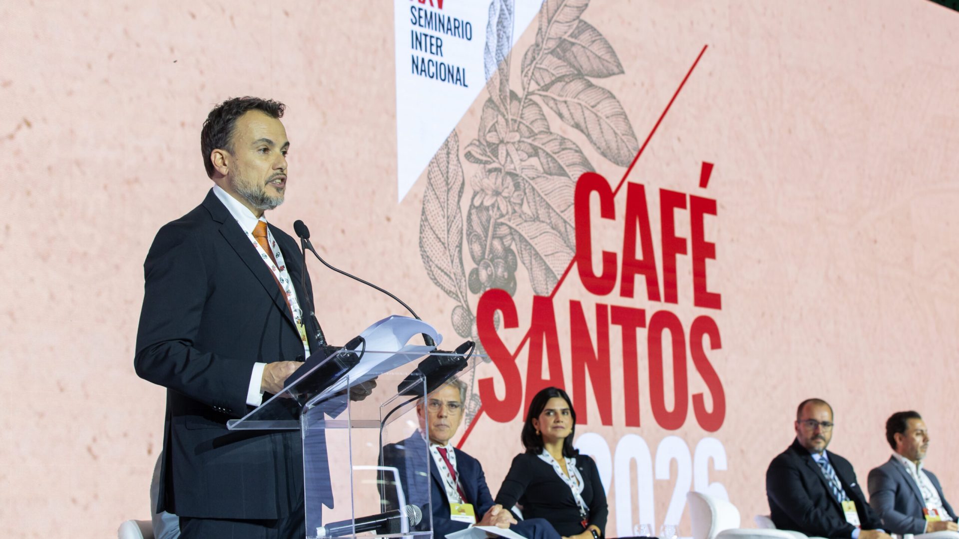 Abertura do XXV Seminário Internacional do Café acontece em Santos Foto: Reprodução