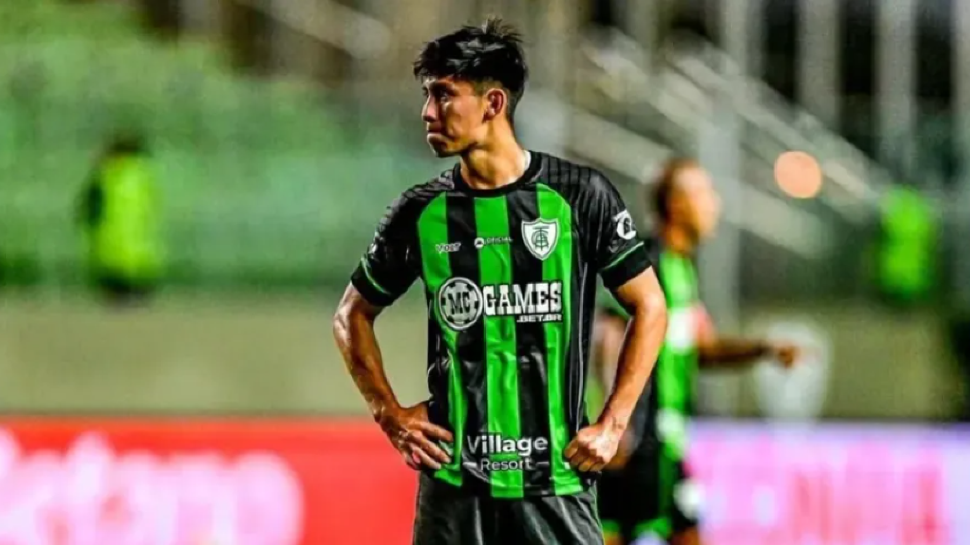 Jogador do América Mineiro é preso em flagrante por injúria racial contra atleta do Operário (Foto: Mourão Panda/América-MG)