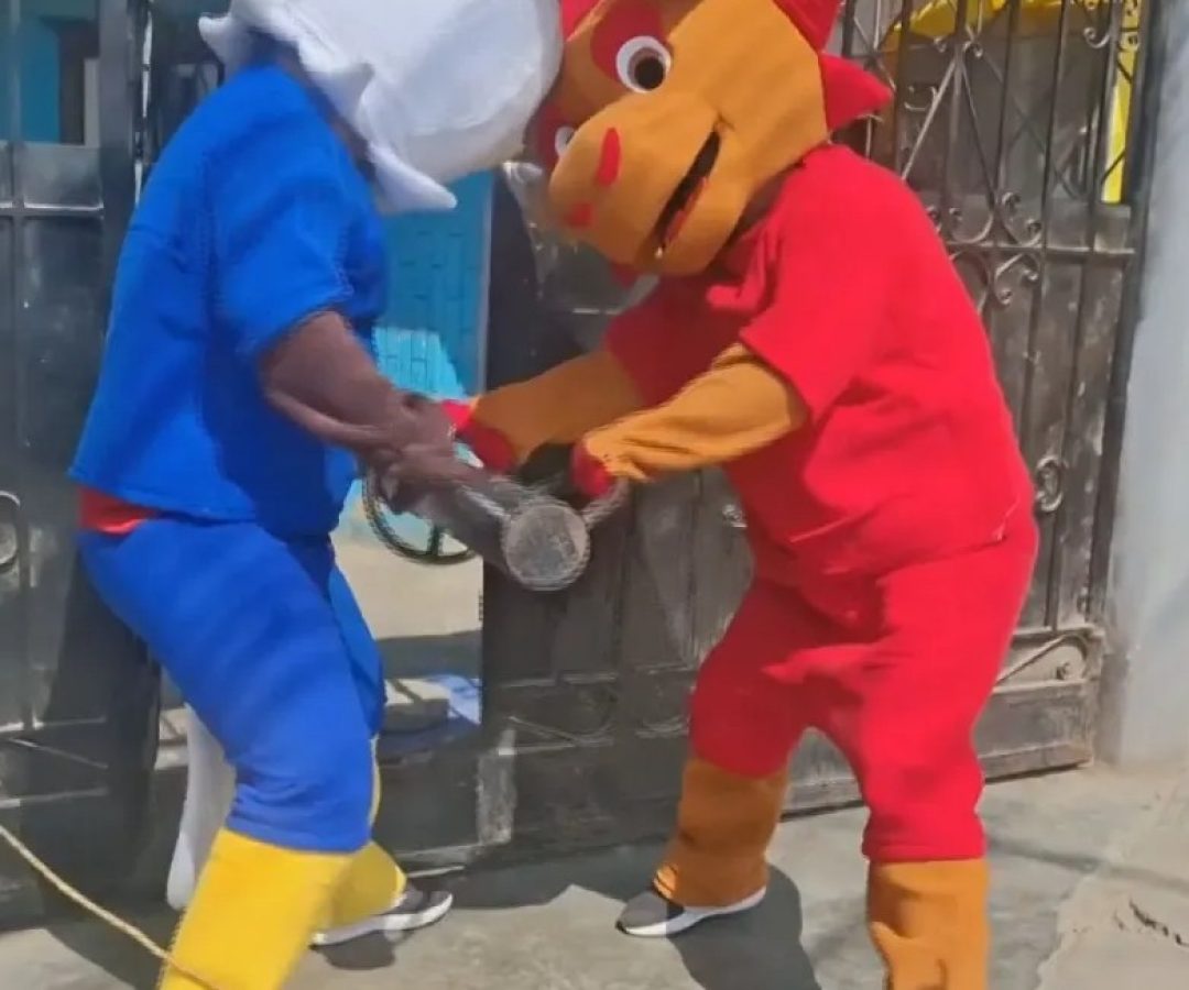 Operação criativa: agentes peruanos vestem mascotes e detêm traficante em Lima