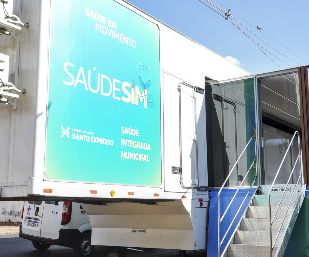 Carreta Saúde Sim em Uberaba