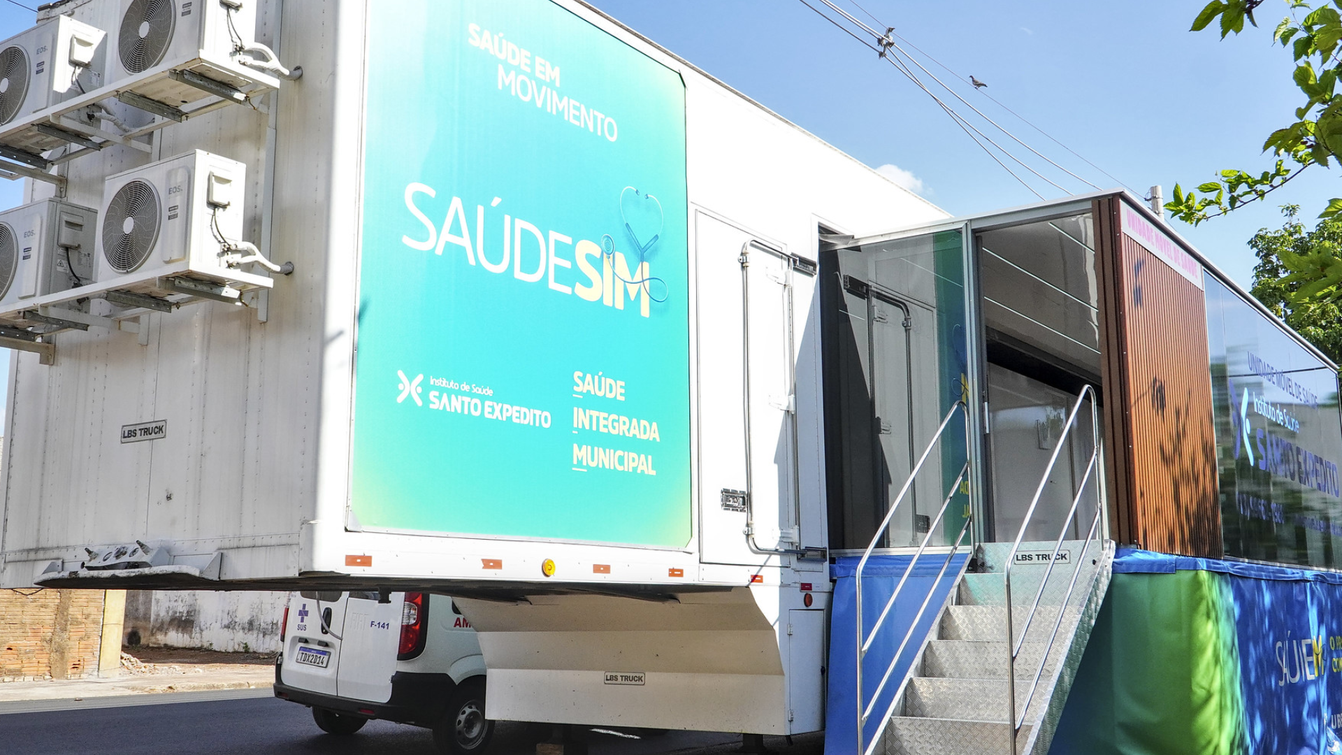 Carreta Saúde Sim em Uberaba