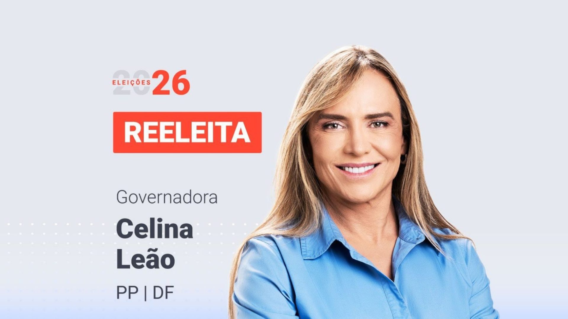Celina Leão é reeleita governadora do DF