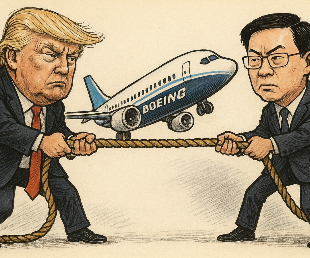 China dá rasteira na Boeing: sanções de Pequim derrubam 25% das vendas globais da gigante americana
