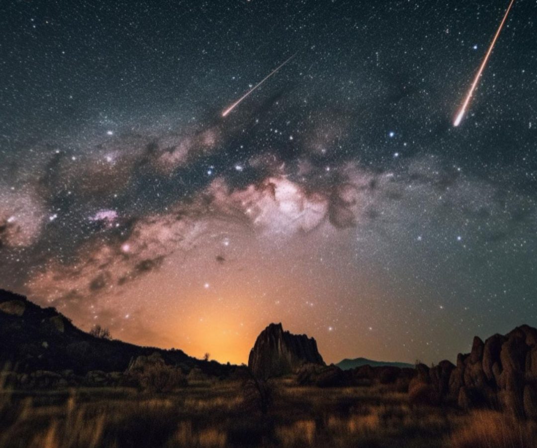 Chuva de meteoros Líridas poderá ser vista no Brasil