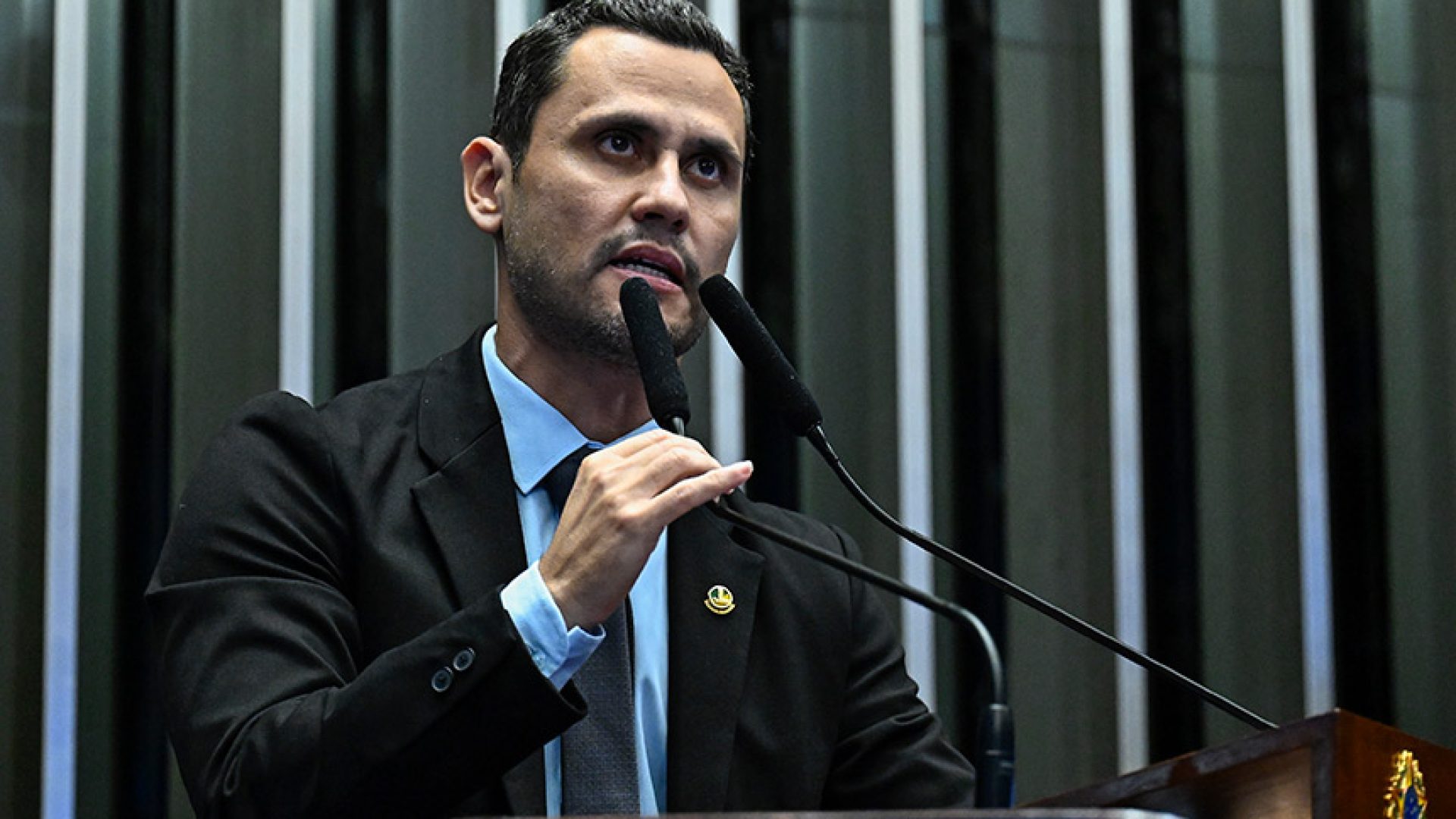 Cleitinho Azevedo lidera pesquisa para o Governo de Minas Gerais Foto: Andressa Anholete/Agência Senado