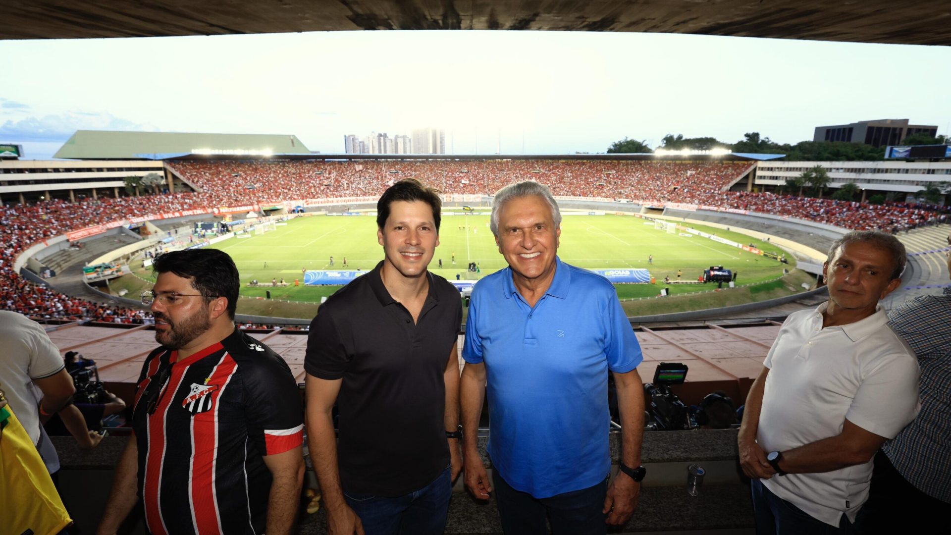 Daniel Vilela confirma disponibilidade do estádio Serra Dourada para jogos do Campeonato Brasileiro