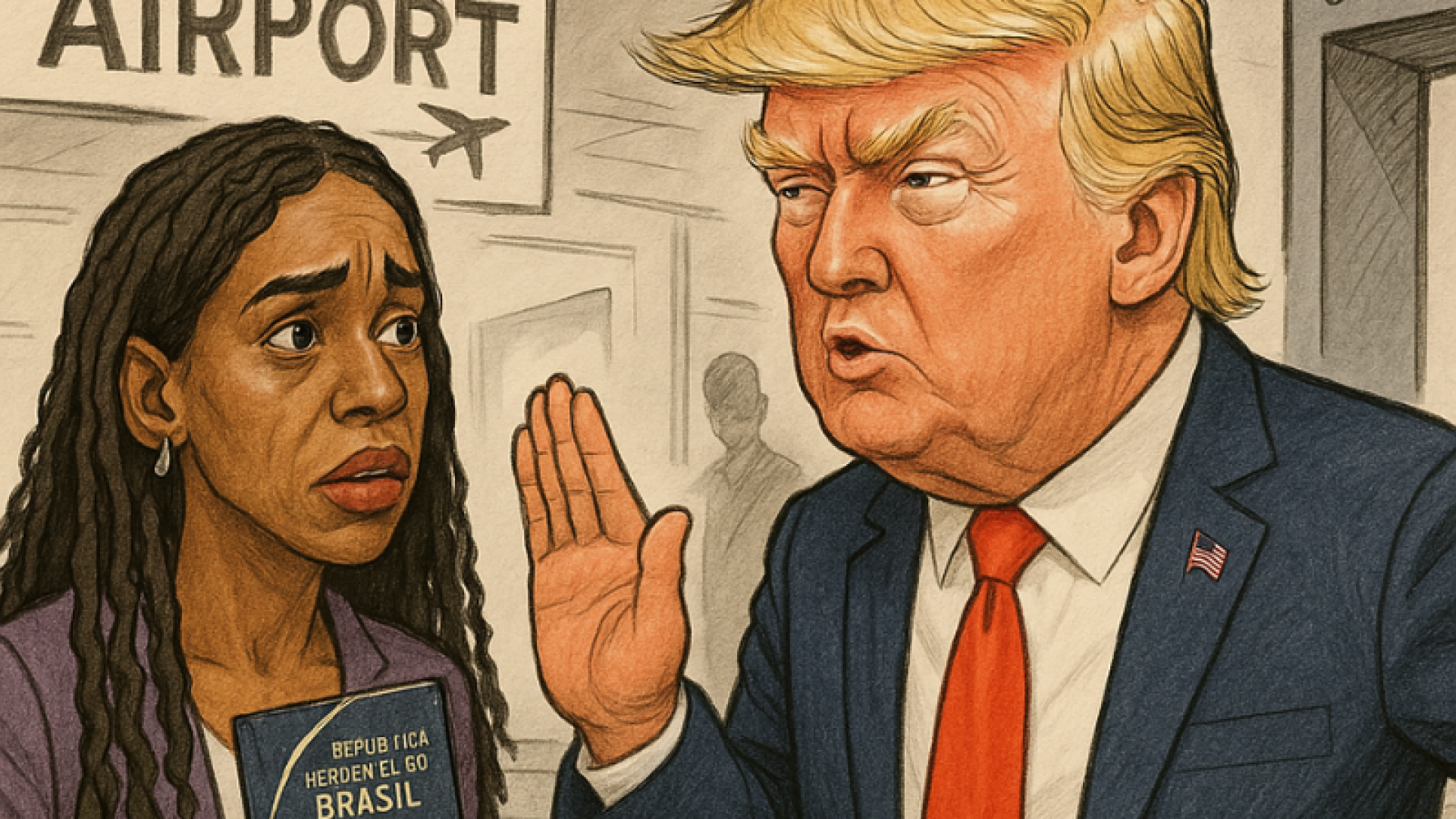 Erika Hilton denuncia transfobia e aciona ONU para Trump