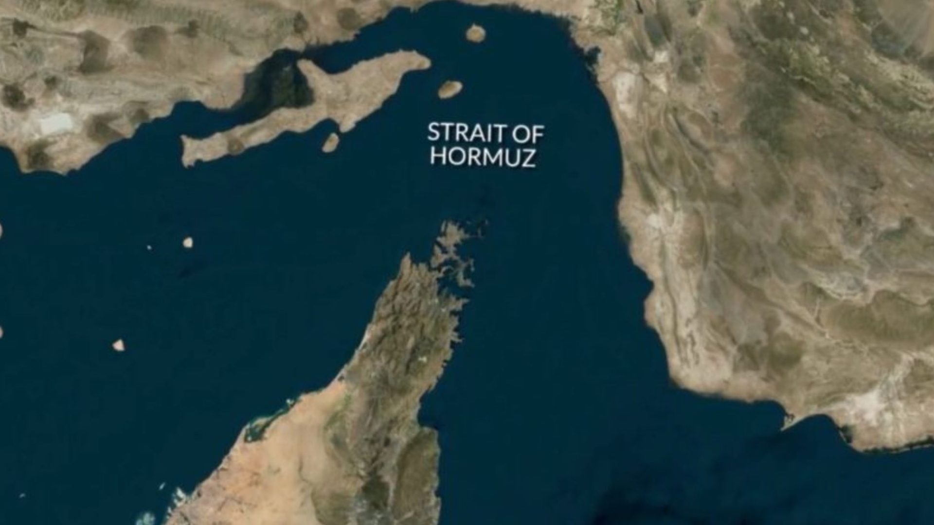 Estreito de Ormuz fica vazio em meio a tensão entre EUA e Irã